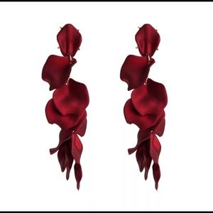 Long bohemian drop earrings for women.